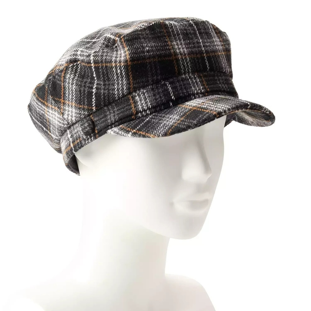 Women's Sonoma Goods For Life® Plaid Conductor Cap